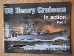 Thumbnail SQUADRON/SIGNAL WARSHIPS IN ACTION 4014. US HEAVY CRUISERS PART 1